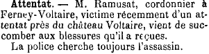 Journal de Genève, 7 mars 1901
